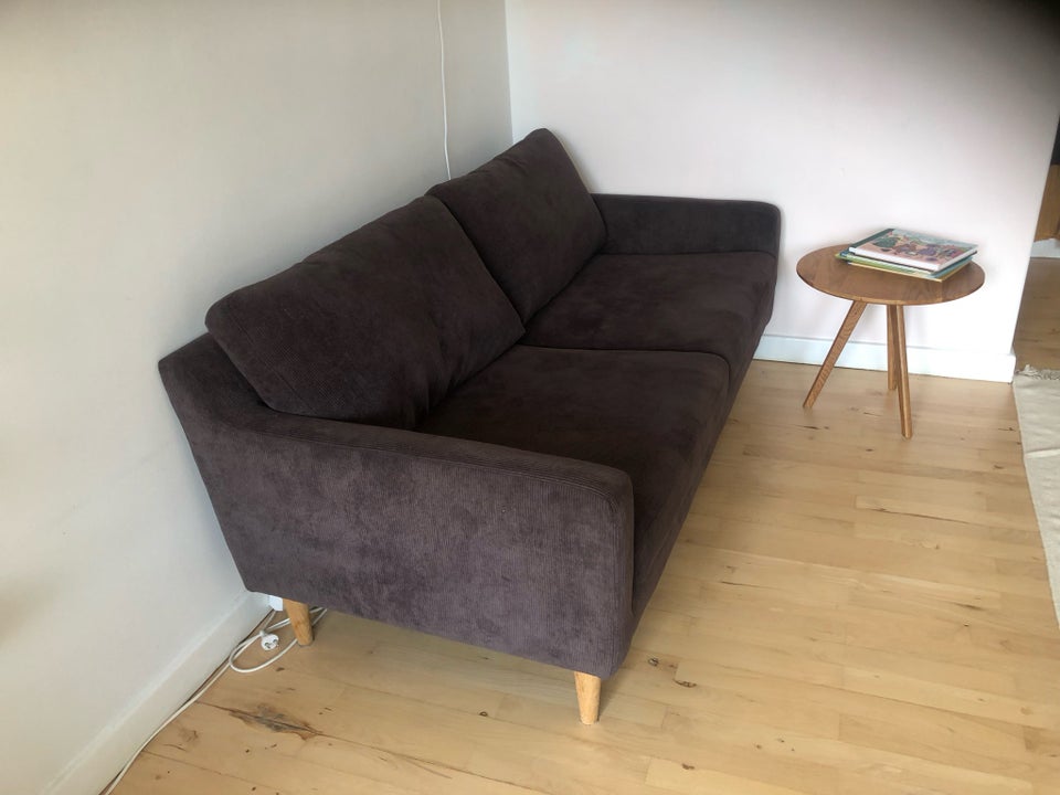 Sofa fløjl 3 pers