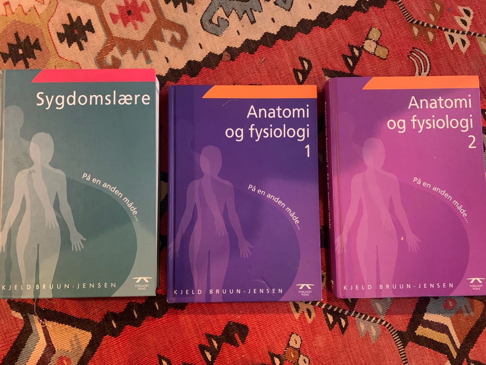 Anatomi og sygdomslære bøger,