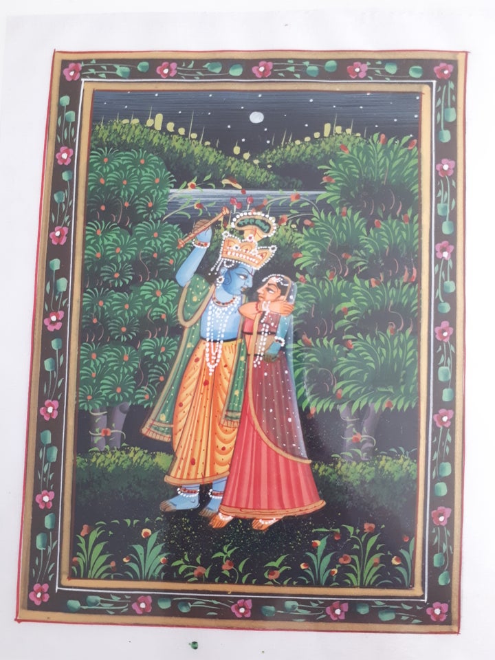 Rajasthani miniaturemalerier