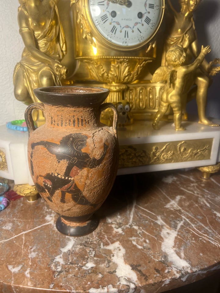 Dekorativ Græsk vase, Keramik , 50