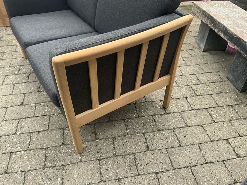 Sofa, læder, 2 pers.