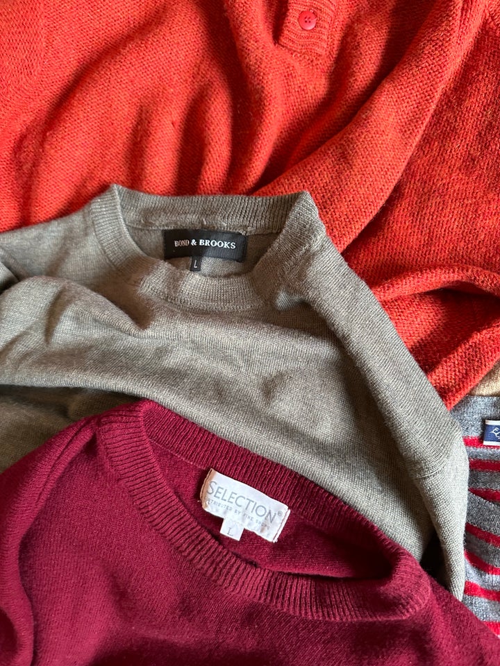 Sweater, Blandet, str. L