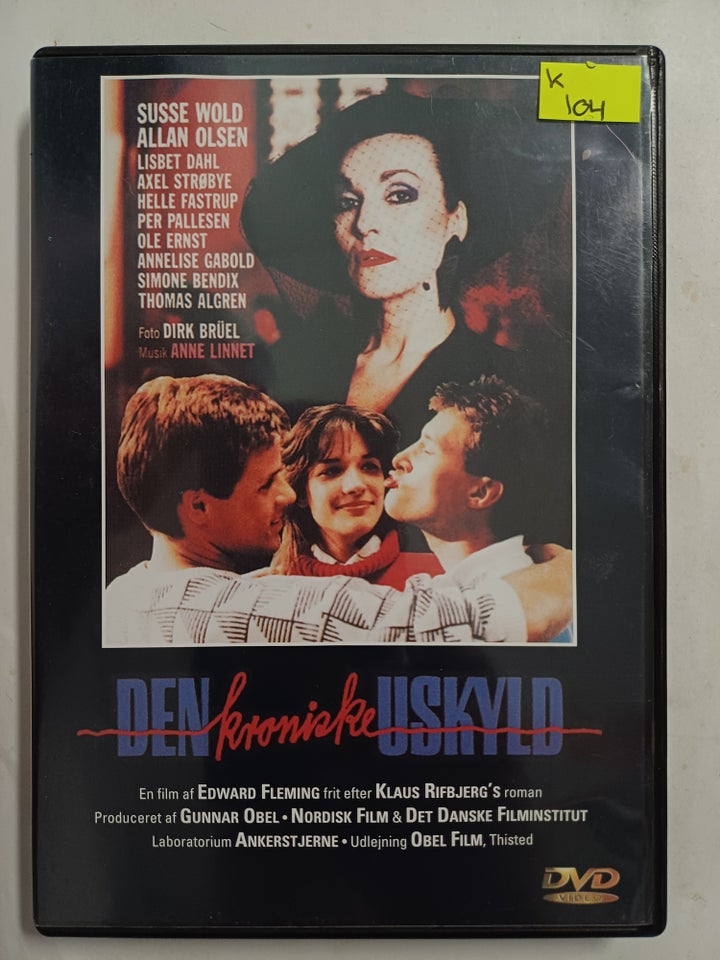 Den kroniske uskyld, DVD,