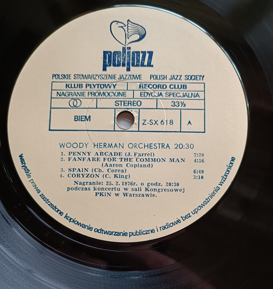 LP, Woody Herman