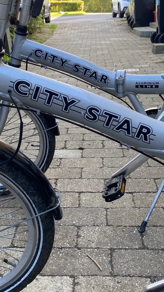 Foldecykel City Star Alu 3 gear