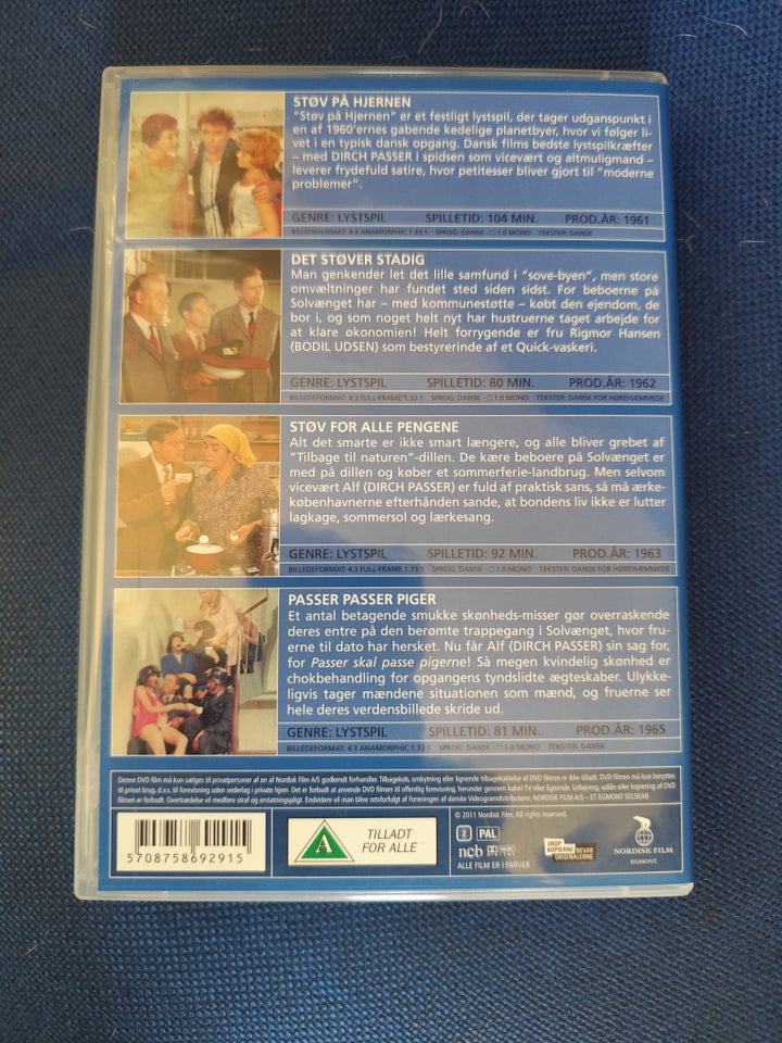 Støv samlingen, DVD, komedie