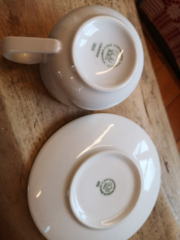 Porcelæn 6 Kaffekopper 8