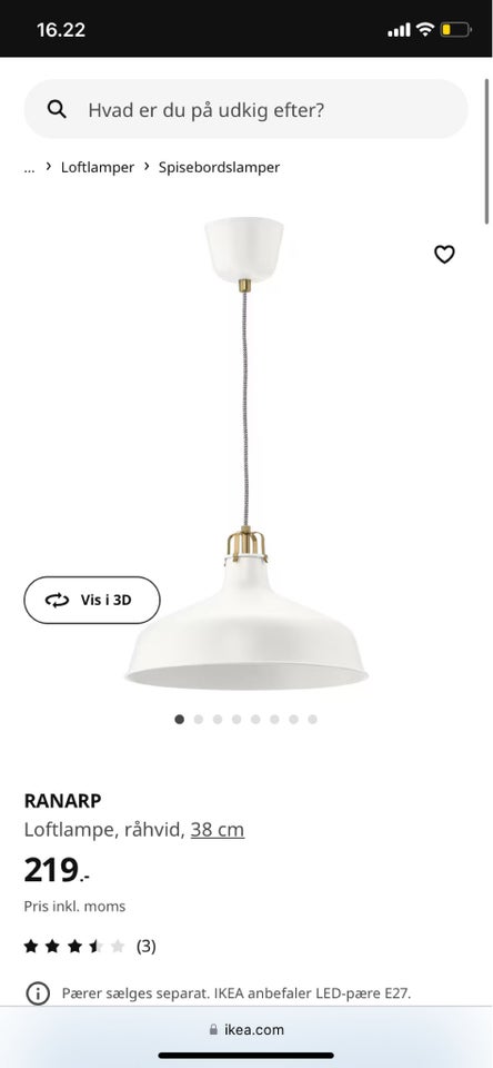 Pendel, Ikea