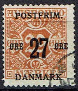 Danmark, stemplet, bogtryk