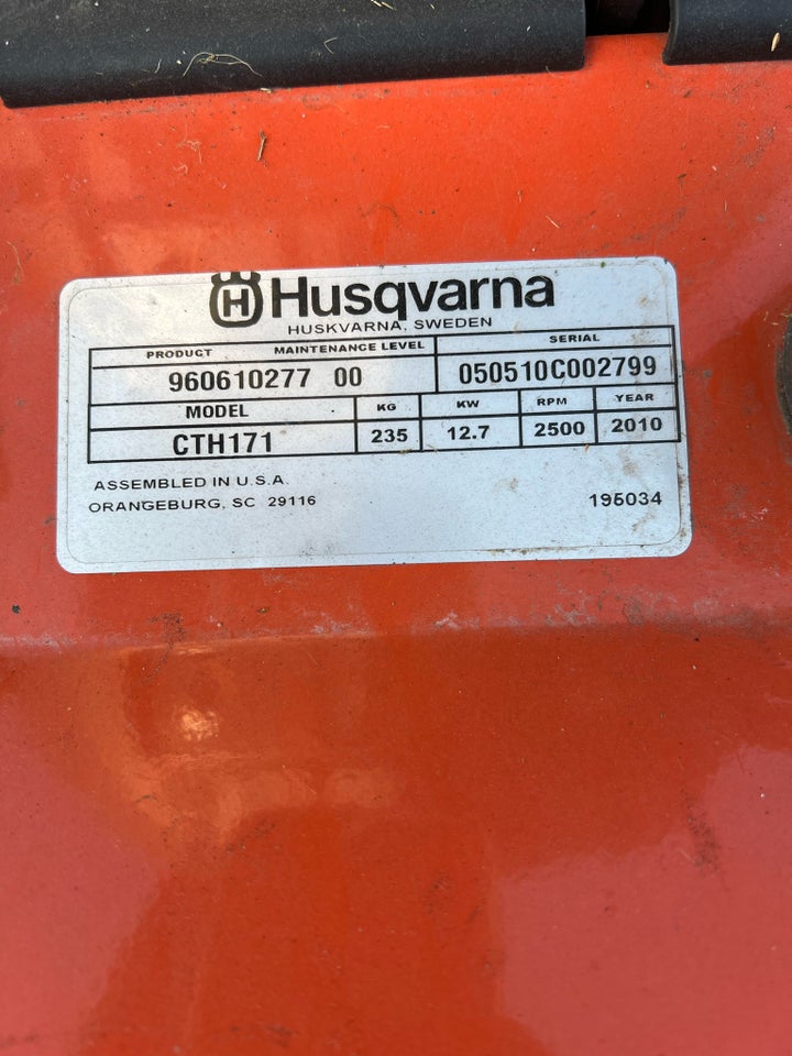 Havetraktor Husqvarna