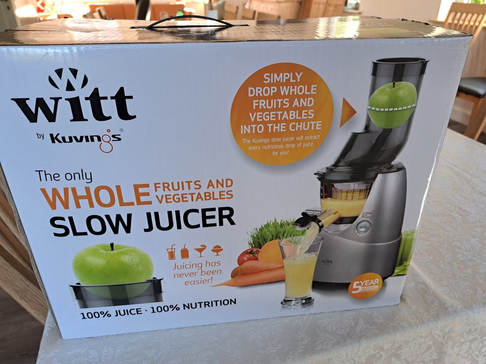 Slowjuicer fra witt, Witt