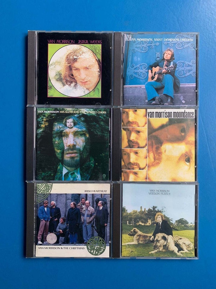 VAN MORRISON : 6 CD ALBUMS, rock