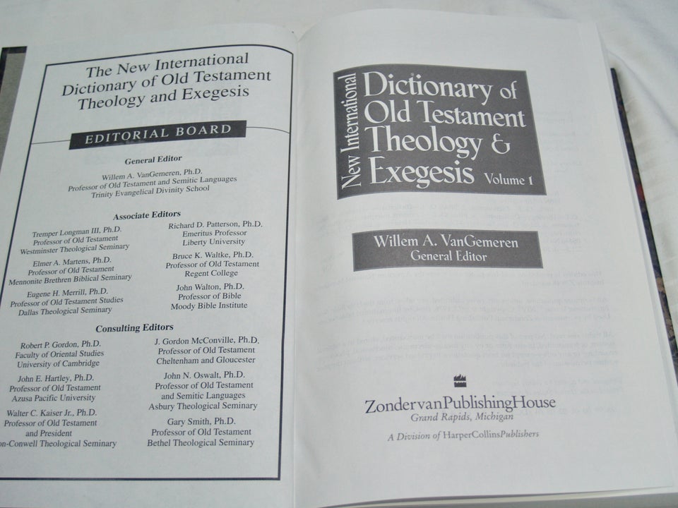 Dictionary of OT, Theology 