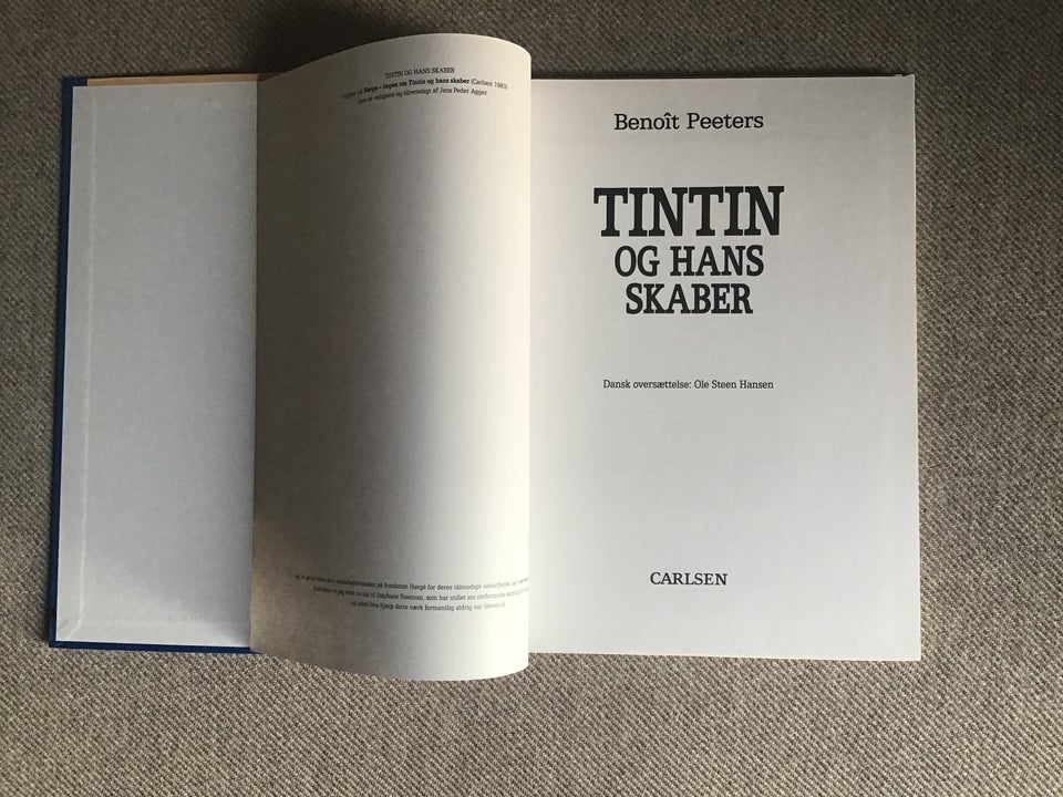 Tin Tin og hans skaber, Benoît