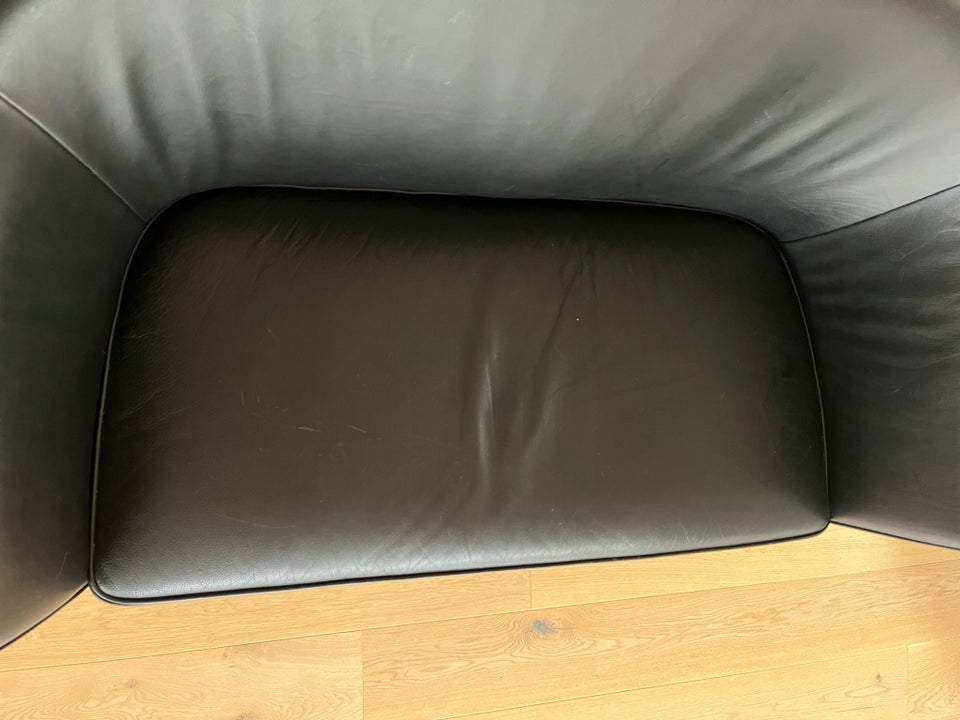 Sofa, læder, 2 pers.