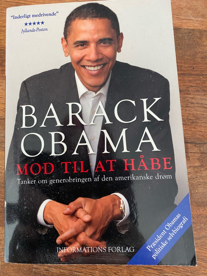 Mod til at håbe, Barack Obama, emne: