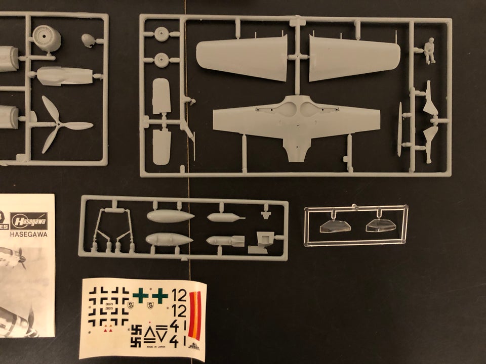 Byggesæt, Hasegawa FW 190 D, skala