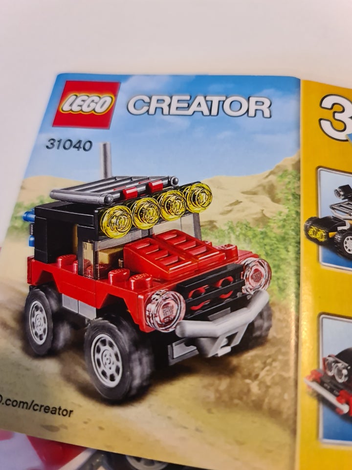 Lego Creator Ørkenracerbiler