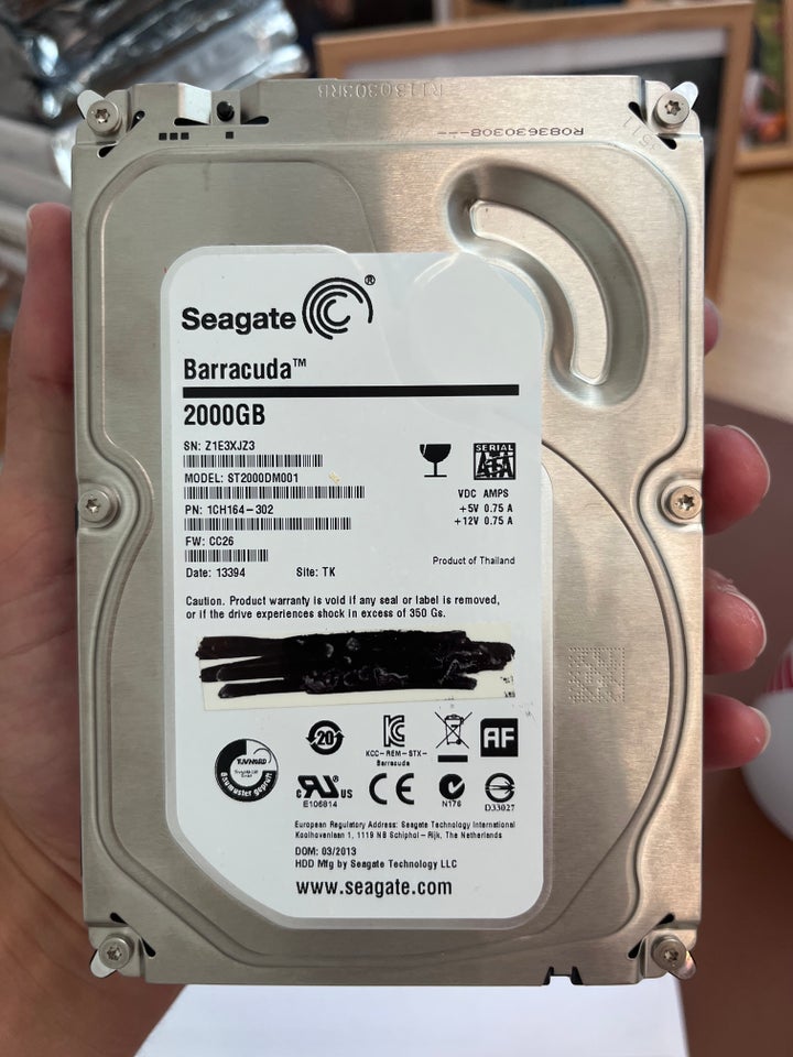 Seagate / Toshiba 2000 GB God