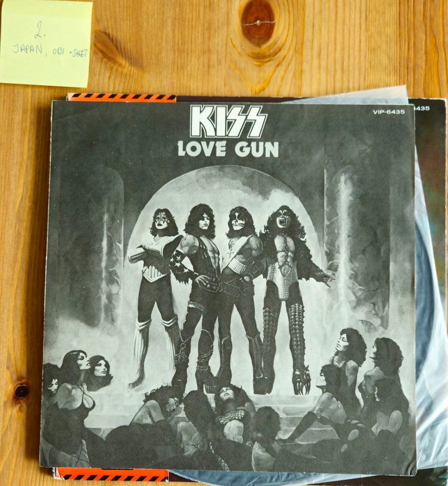 LP, KISS, Love Gun Japan