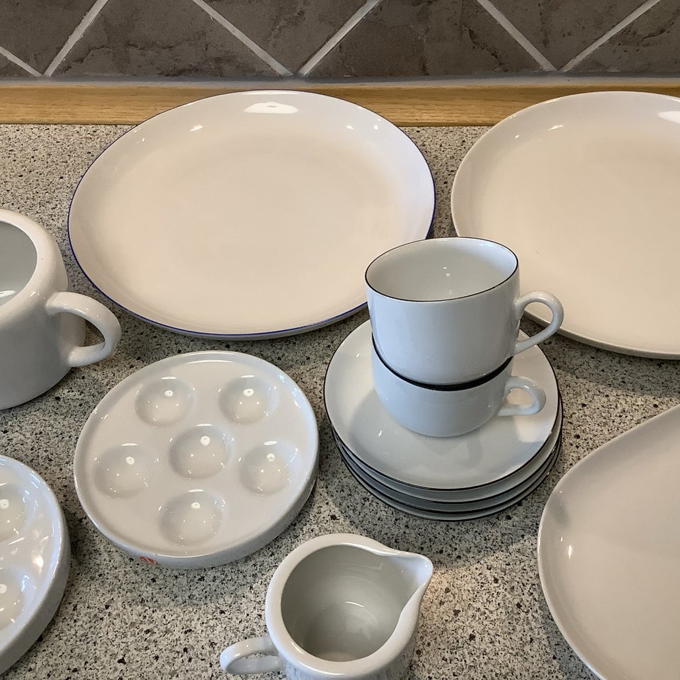 Porcelæn Spise og kaffe stel