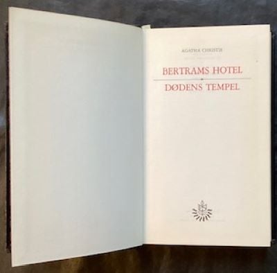 Bertrams hotel + Dødens tempel,