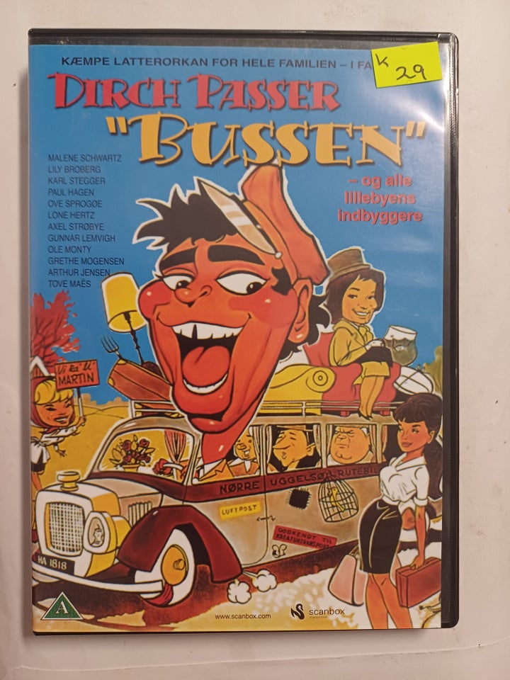 Bussen DVD familiefilm