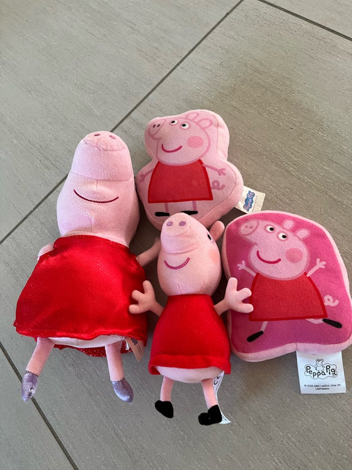 Gurli Gris bamser Peppa pig