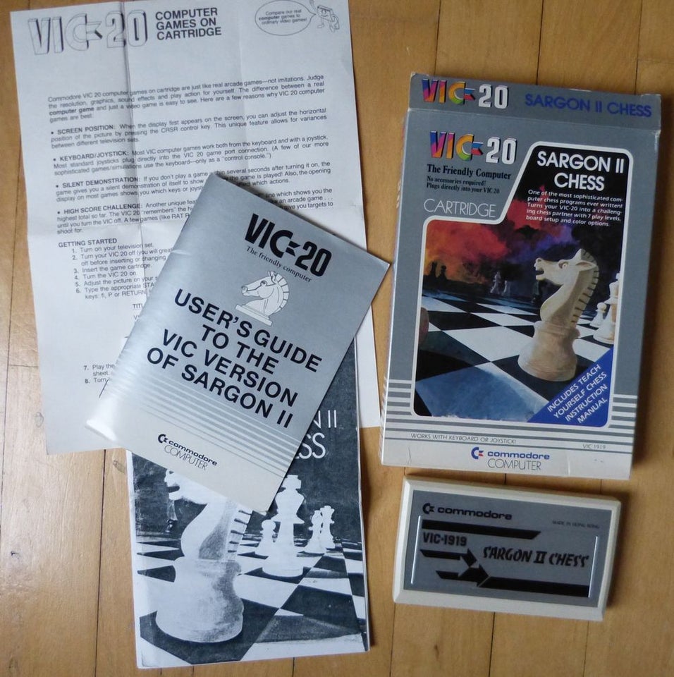 Sargon 2 Chess, Commodore VIC-20