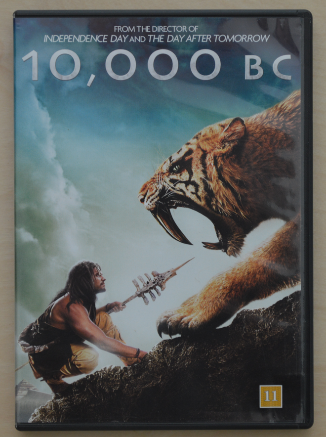 10000 BC DVD drama