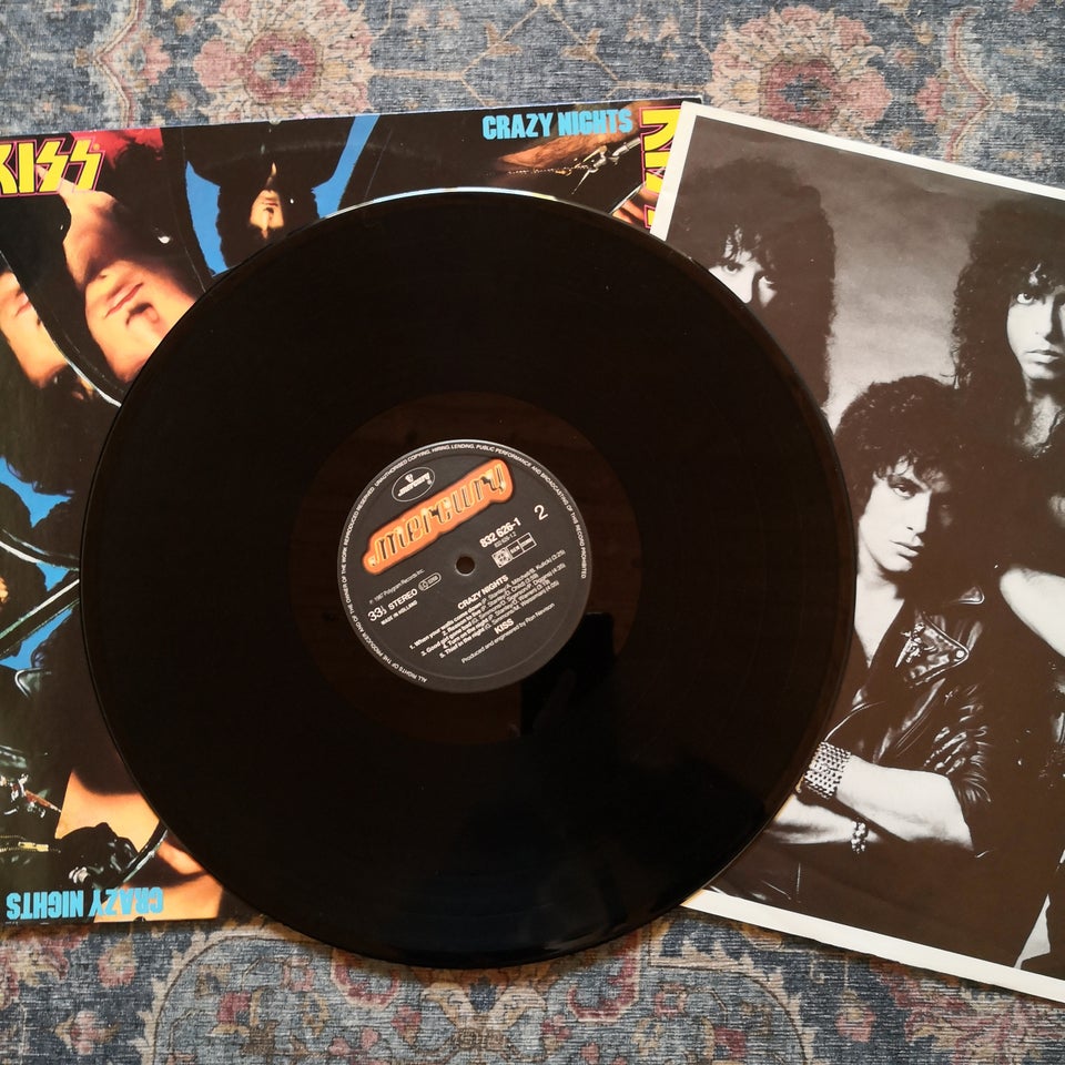 LP, KISS, Crazy Nights