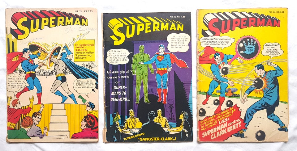 SUPERMAN 1967-1976  LYNET 1972,