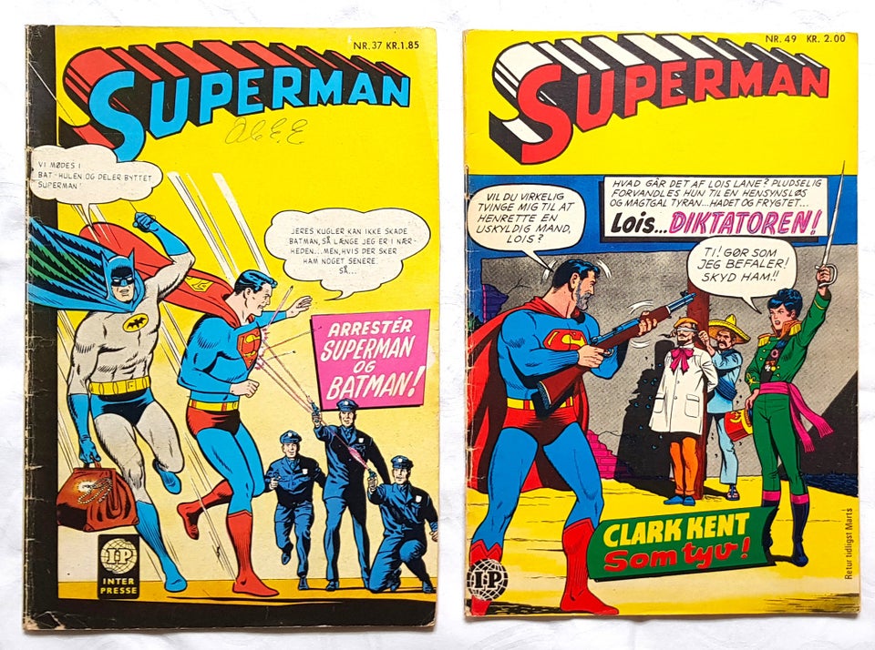 SUPERMAN 1967-1976  LYNET 1972,