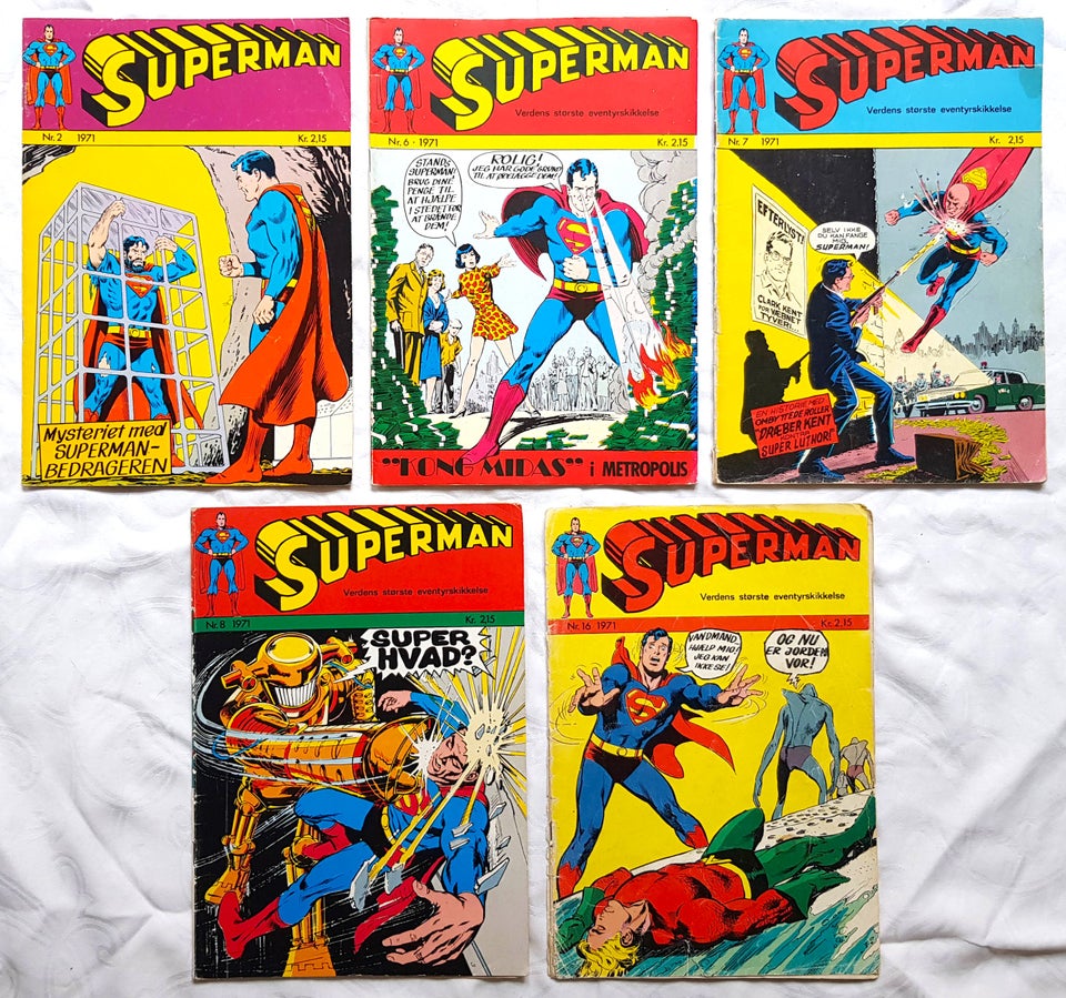 SUPERMAN 1967-1976  LYNET 1972,