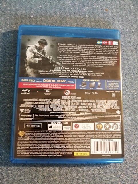 American Sniper, Blu-ray, drama