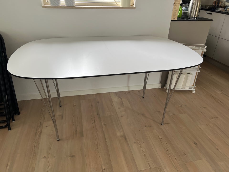 Spisebord Hvid laminat Haslev