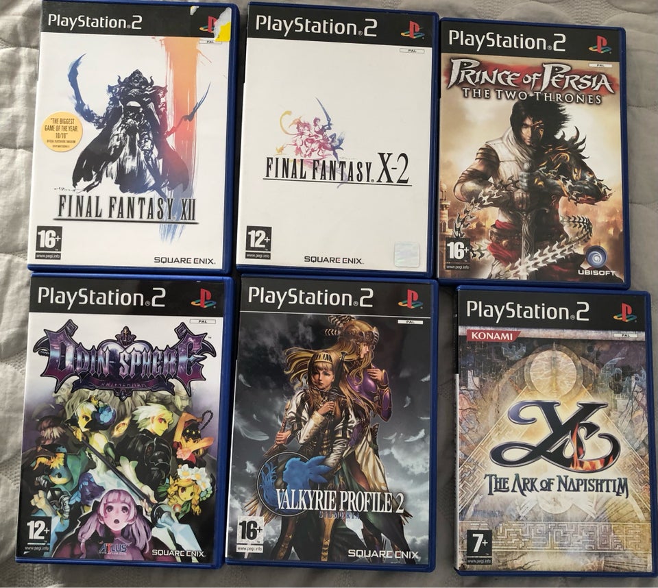 6 retro spil til PS2, PS2