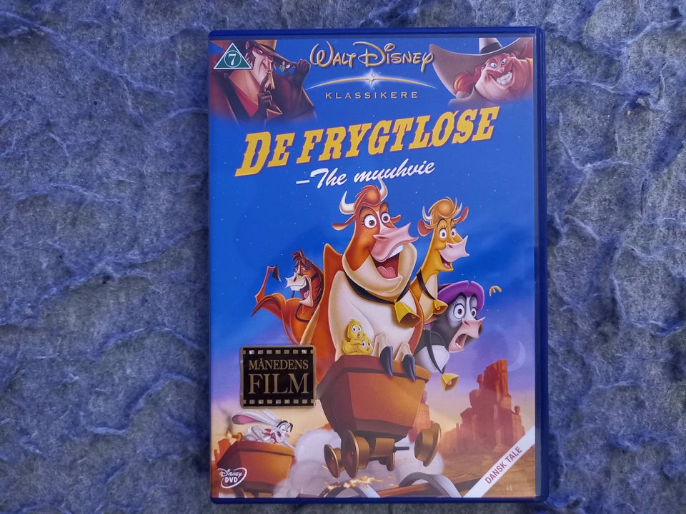 De Frygtløse Walt Disney, DVD,