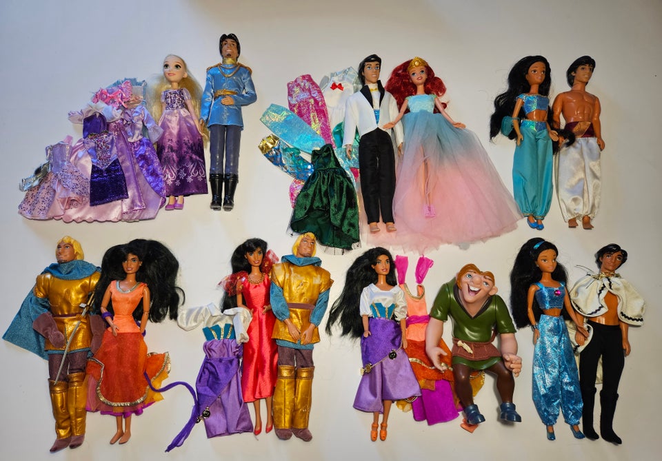 Barbie Disney prinsesse