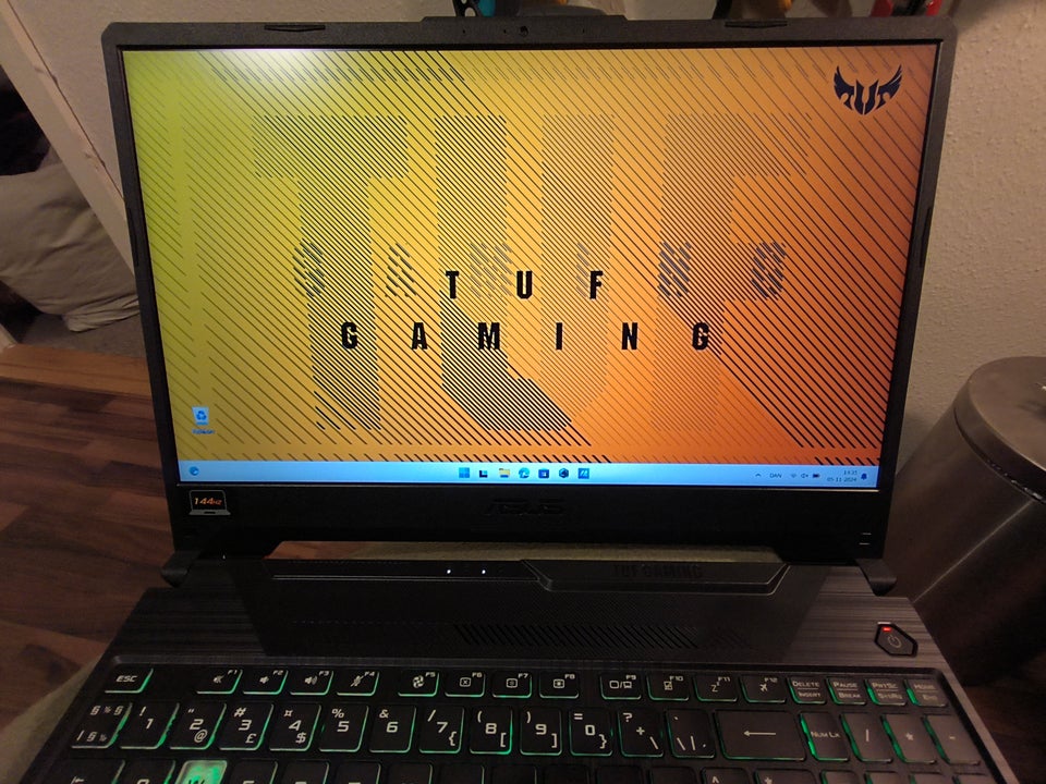 Asus TUF gaming F15, 2,50 GHz, 8 GB