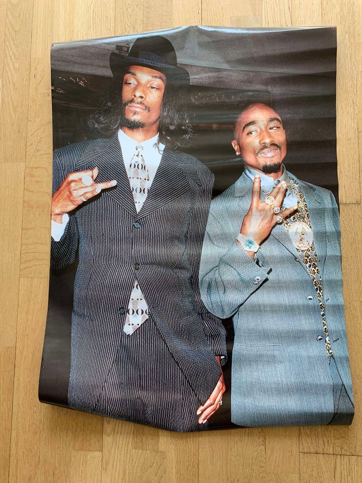 Plakat, motiv: 2pac og Snoop Dogg,