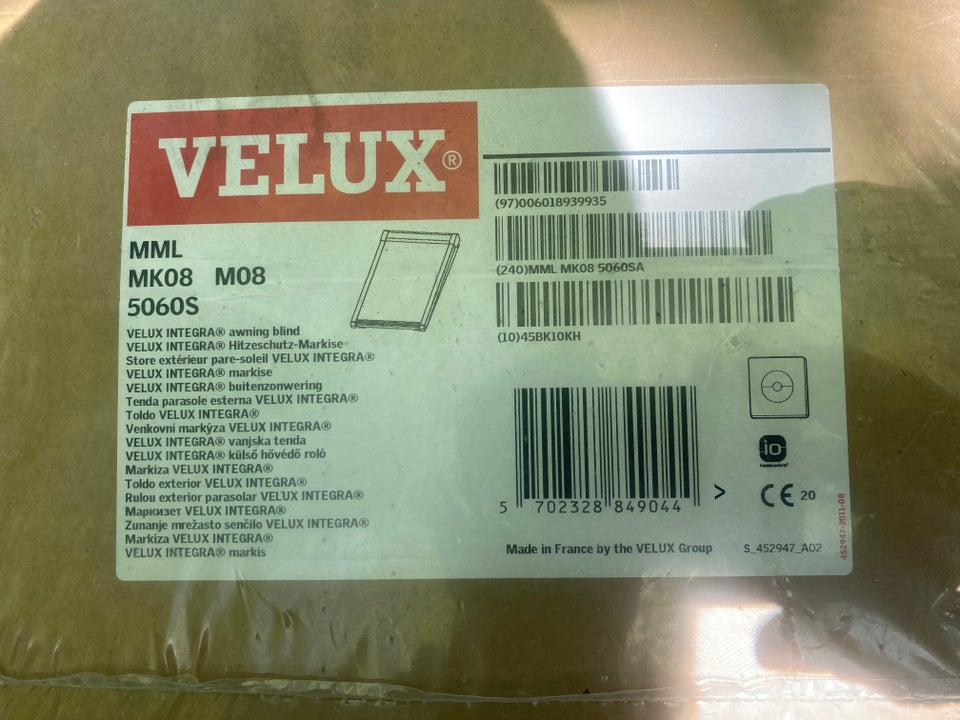 velux solskærm