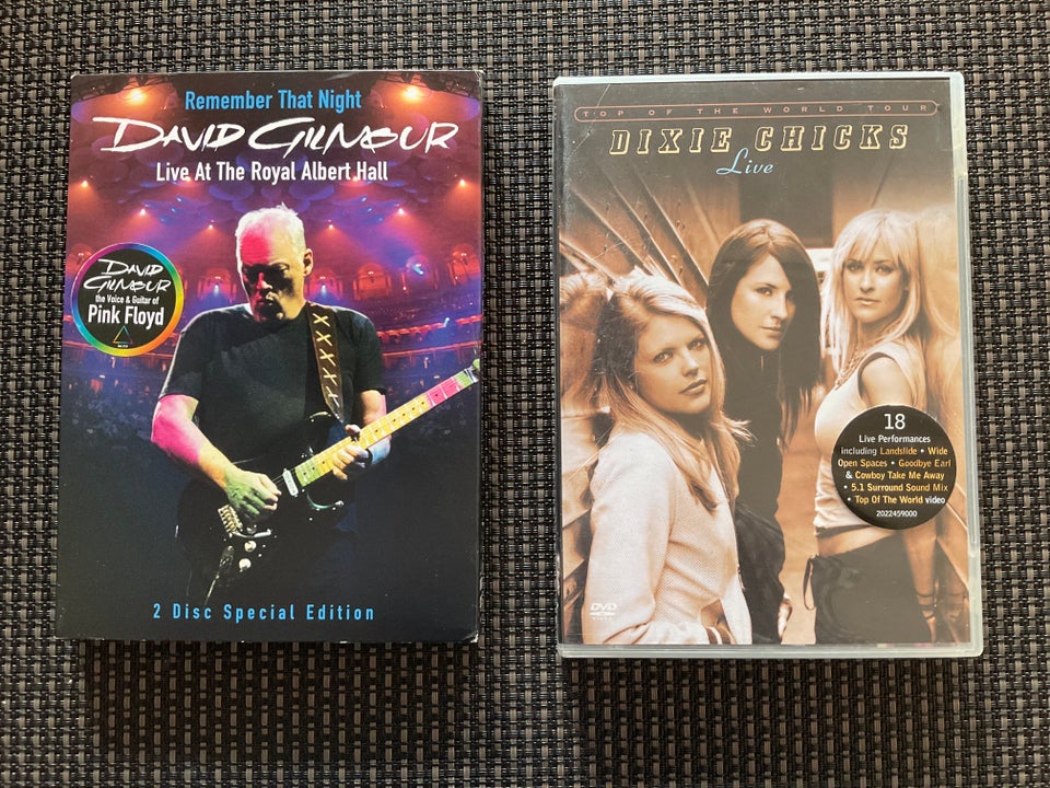 DIVERSE MUSIK DVDER, DVD, andet