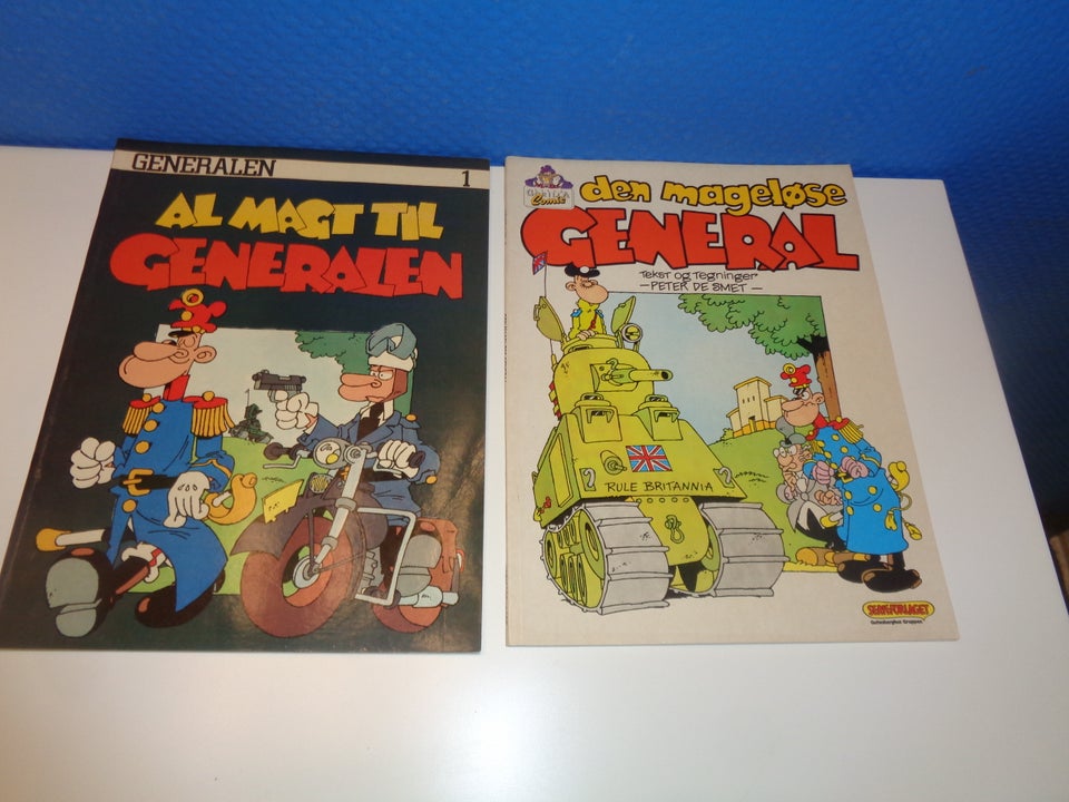 Generalen 1 og 2 komplet serie,