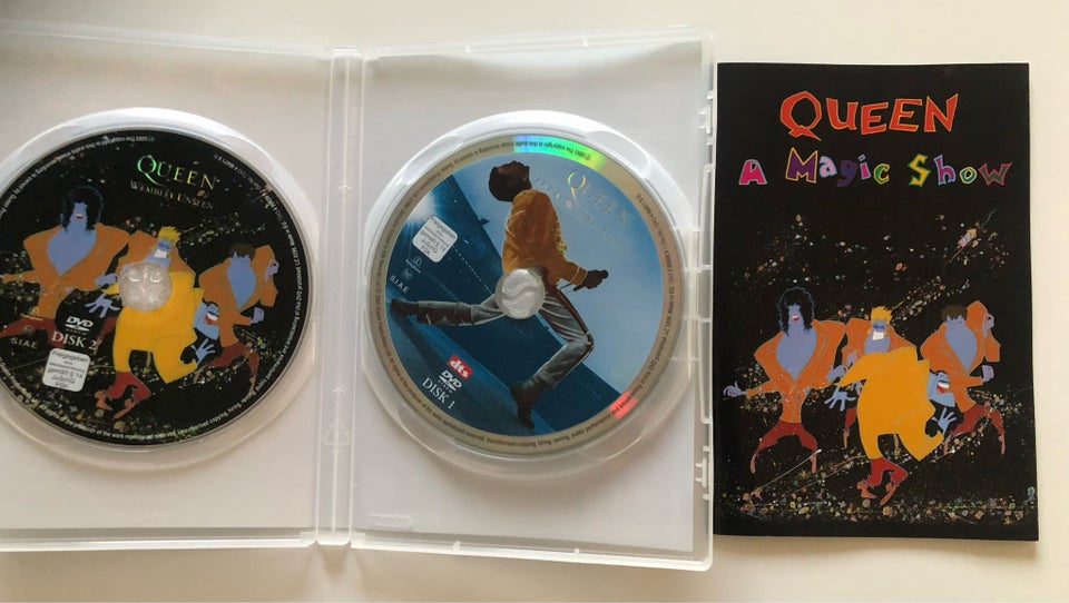 Queen Live at Wembley Dobbelt DVD - A