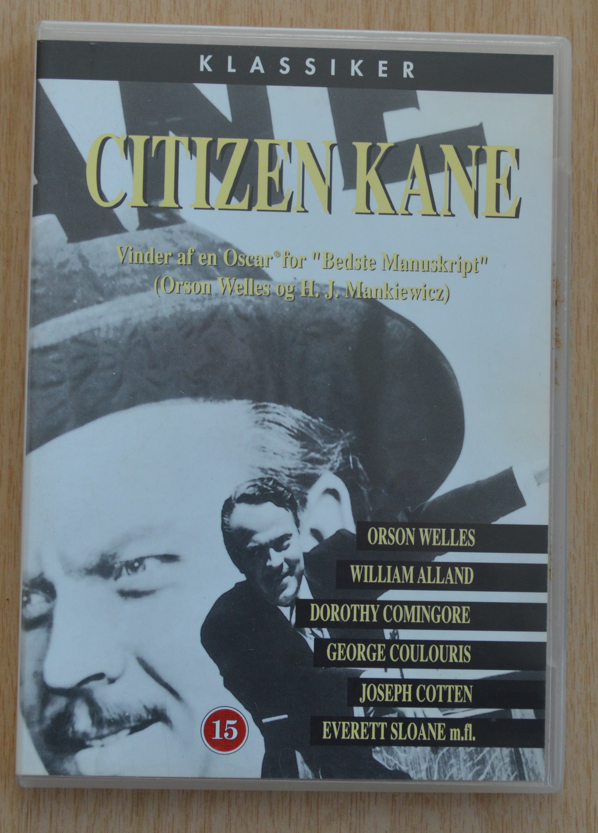 Citizen Kane, DVD, drama