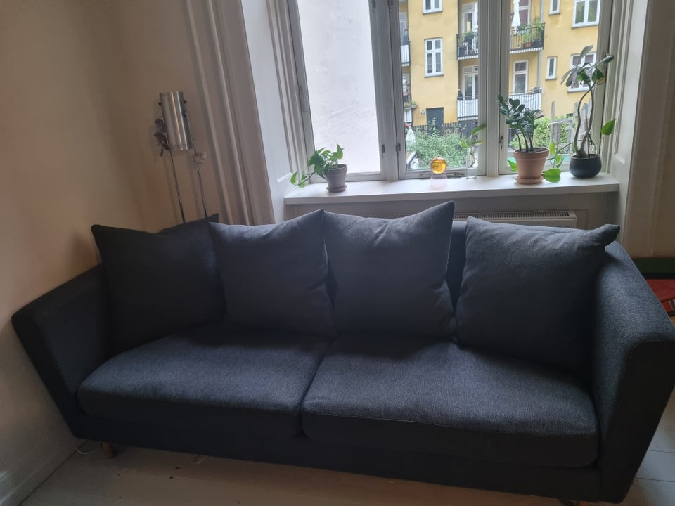 Sofa, polyester, 3 pers.