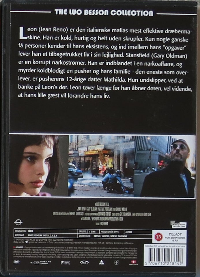 Léon, DVD, action