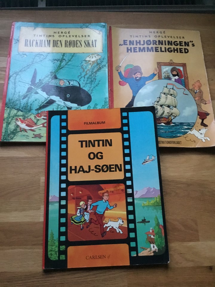 Tintin, Hergé, Tegneserie