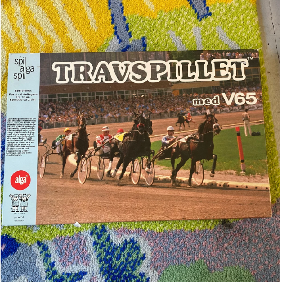 Travspillet med V65, brætspil